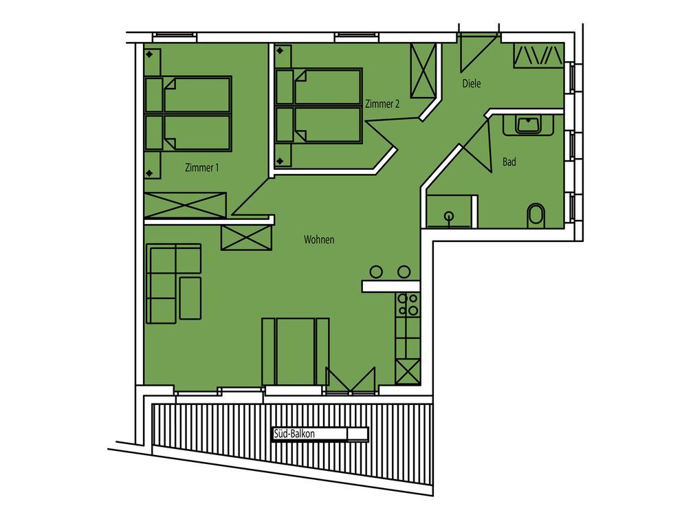 Kasperhof Apartments Innsbruck Top 6 - 7 Exterior foto